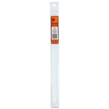 Open in modal - Plastruct Plastic Strip - Pkg of 10, 0.01" H × 0.08" W × 10" L - front of packaging