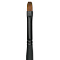 Raphaël Stradivarius Synthetic Kolinsky Sable Brush - Flat, Size 8, Short Handle