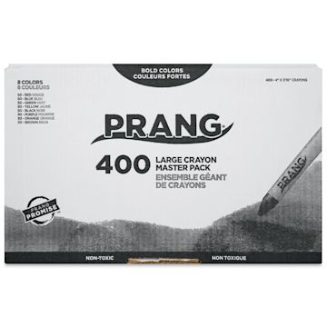 Open in modal - Prang Large Crayons - Master Pack, Pkg of 400, front of the box
