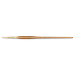 Raphael Extra White Bristle Brush - Round, Long Handle, Size 10