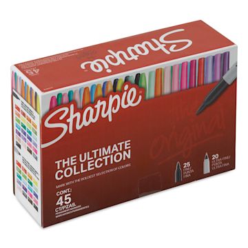 Open in modal - Sharpie The Ultimate Collection Markers - Set of 45, packaging