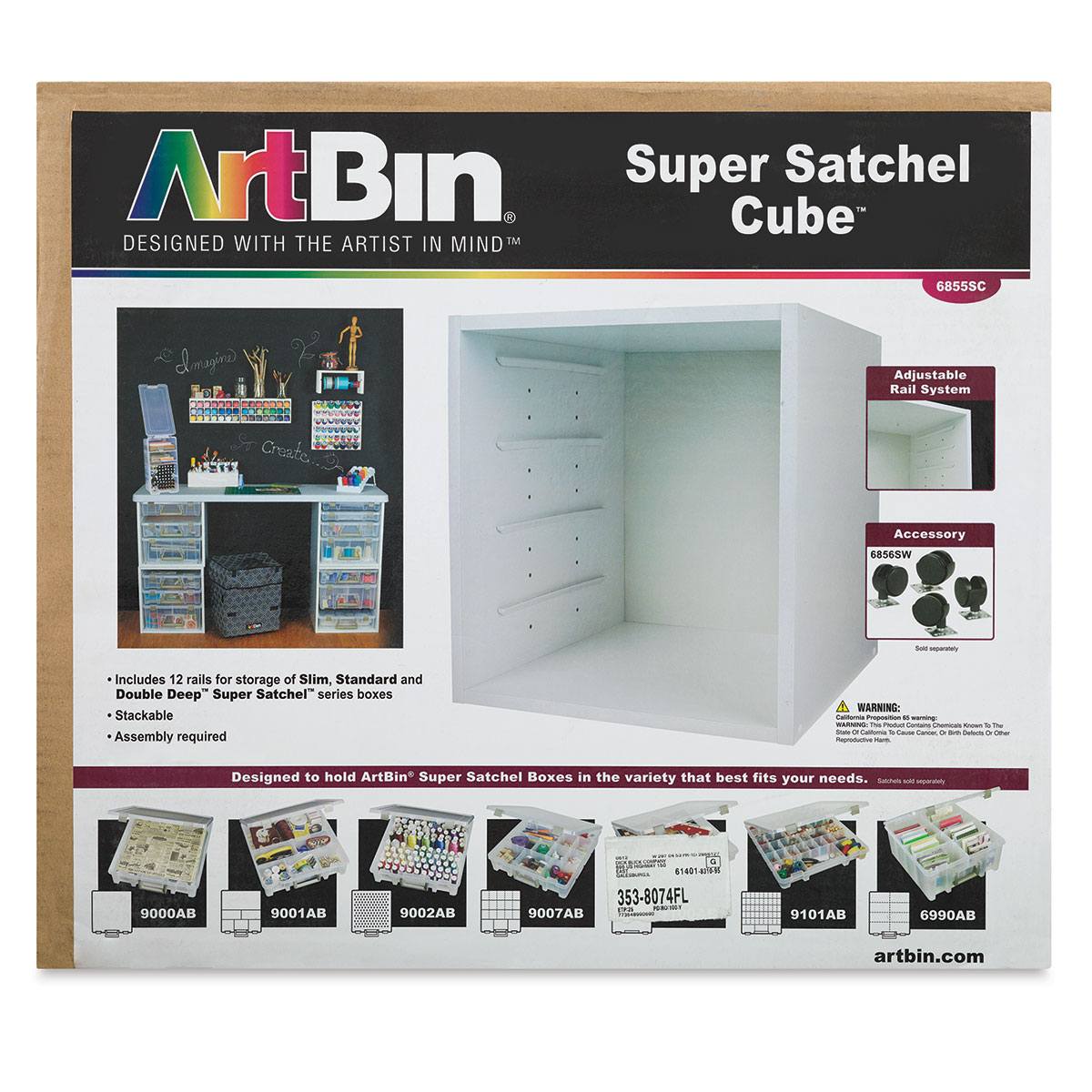 ArtBin Super Satchel Boxes and Storage Cube