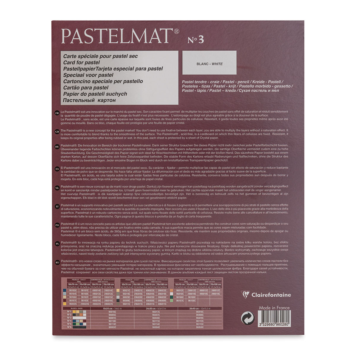 Pastelmat Sheet - Sand, 70 x 100 cm (Pack of 5)