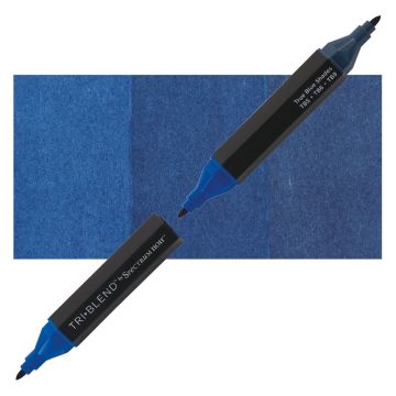 Spectrum Noir TriBlend Markers - True Blue 2 marker and swatch