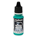 Vallejo Acrylic Model Color Paint - Light Emerald, 18 ml