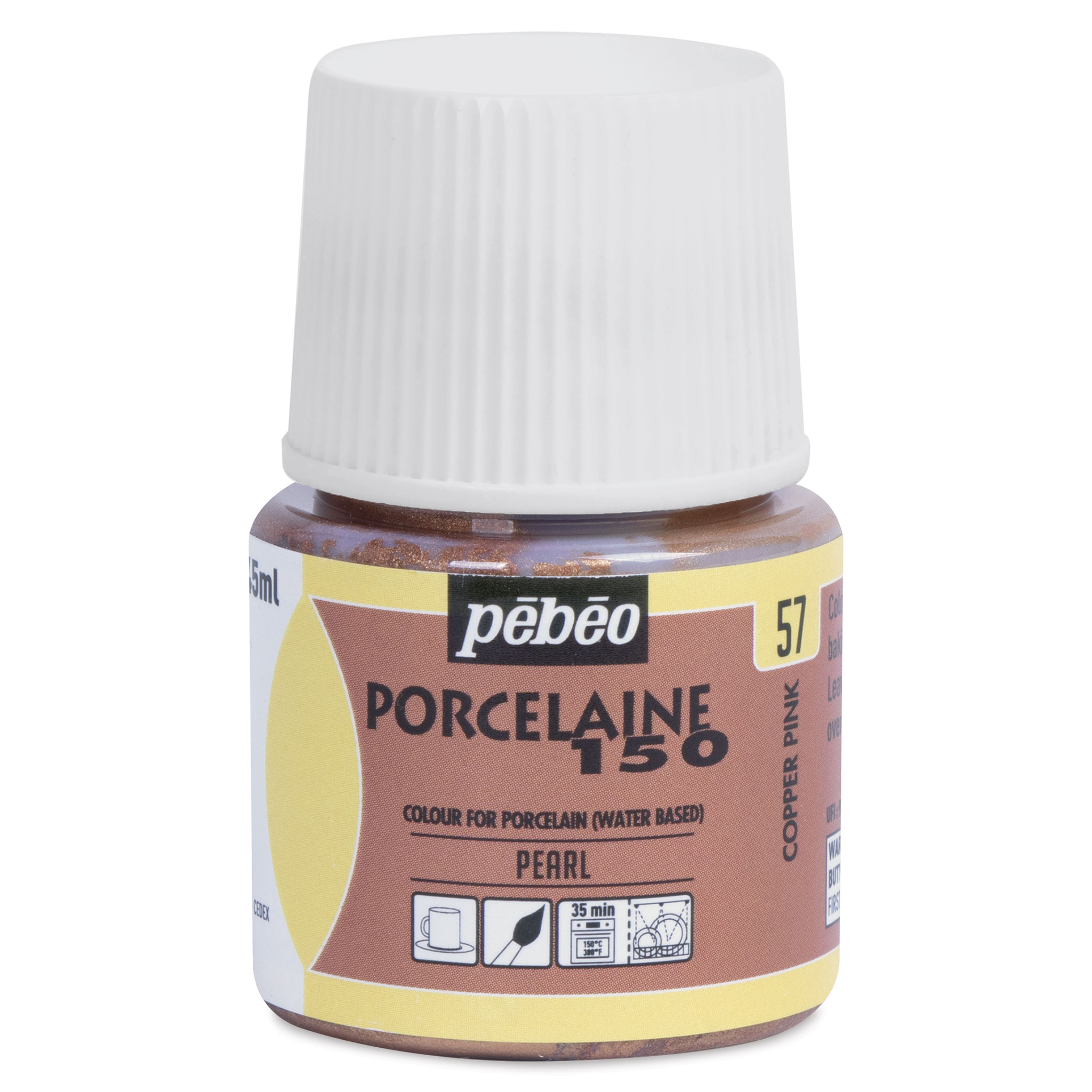 Pebeo Porcelaine 150 Paints - Set of 10, 45 ml bottle