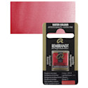 Rembrandt Watercolor Half Pan - Perylene Red Deep