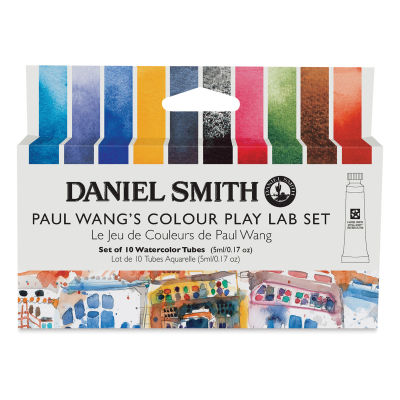 Daniel Smith Extra Fine Watercolor - Paul Wang's Color Play Lab Set of 10, 5 ml, Tube