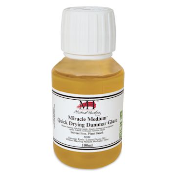 Open in modal - Michael Harding Miracle Medium Quick Dry Dammar Glaze - 100 ml bottle