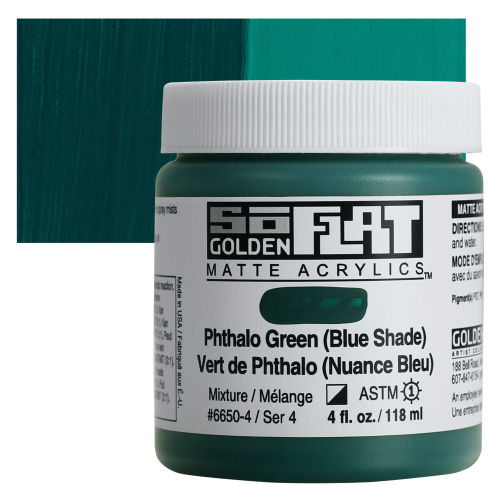 Golden : SoFlat : Matte Acrylic Paint : 118ml : Fluorescent Green