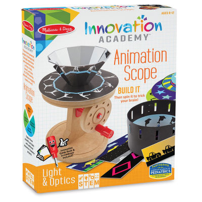 Melissa & Doug Innovation Academy Kits - Front of package of Animation Scope