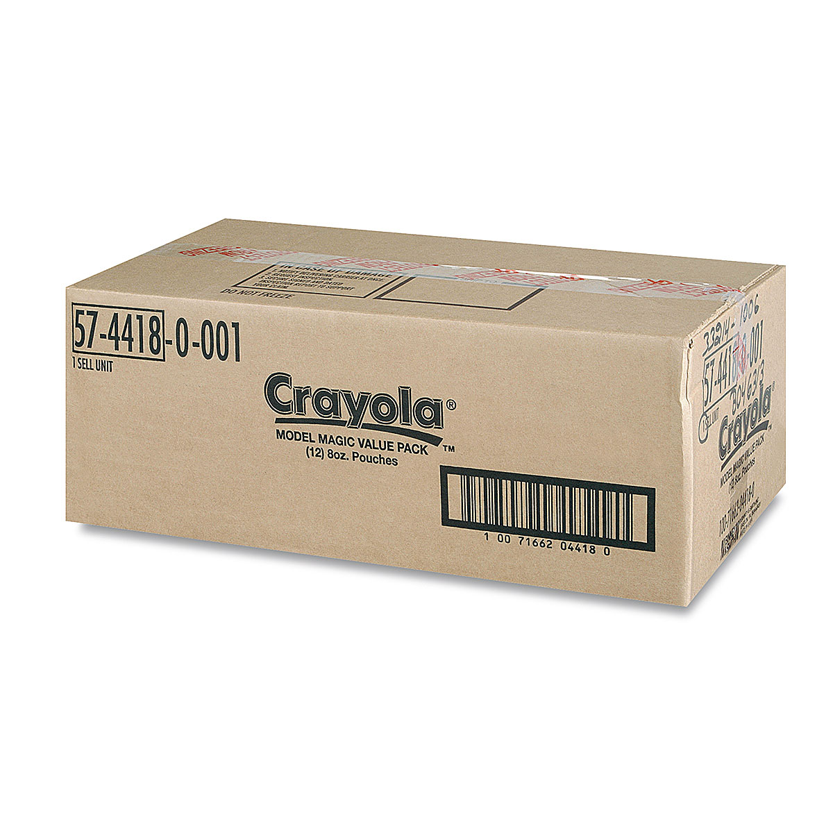 Crayola Model Magic Modeling Clay Single Pack, 1oz, WHITE - Pack of 6 or 12  pcs