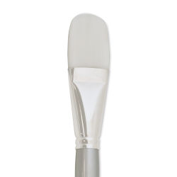 Silver Brush Silverwhite Synthetic Brush - Filbert, Long Handle, Size 16