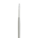 Silver Brush Silverwhite Synthetic Brush - Flat, Long Handle, Size 0