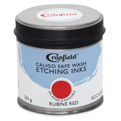 Cranfield Caligo Safe Wash Etching Ink - Rubine Red, 250 g Can
