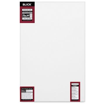 Open in modal - Blick Premier Heavyweight Stretched Cotton Canvas - 20" x 30", 1-3/8" Profile