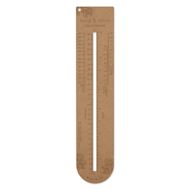 Twig & Horn Sock Sizing Knitting Ruler