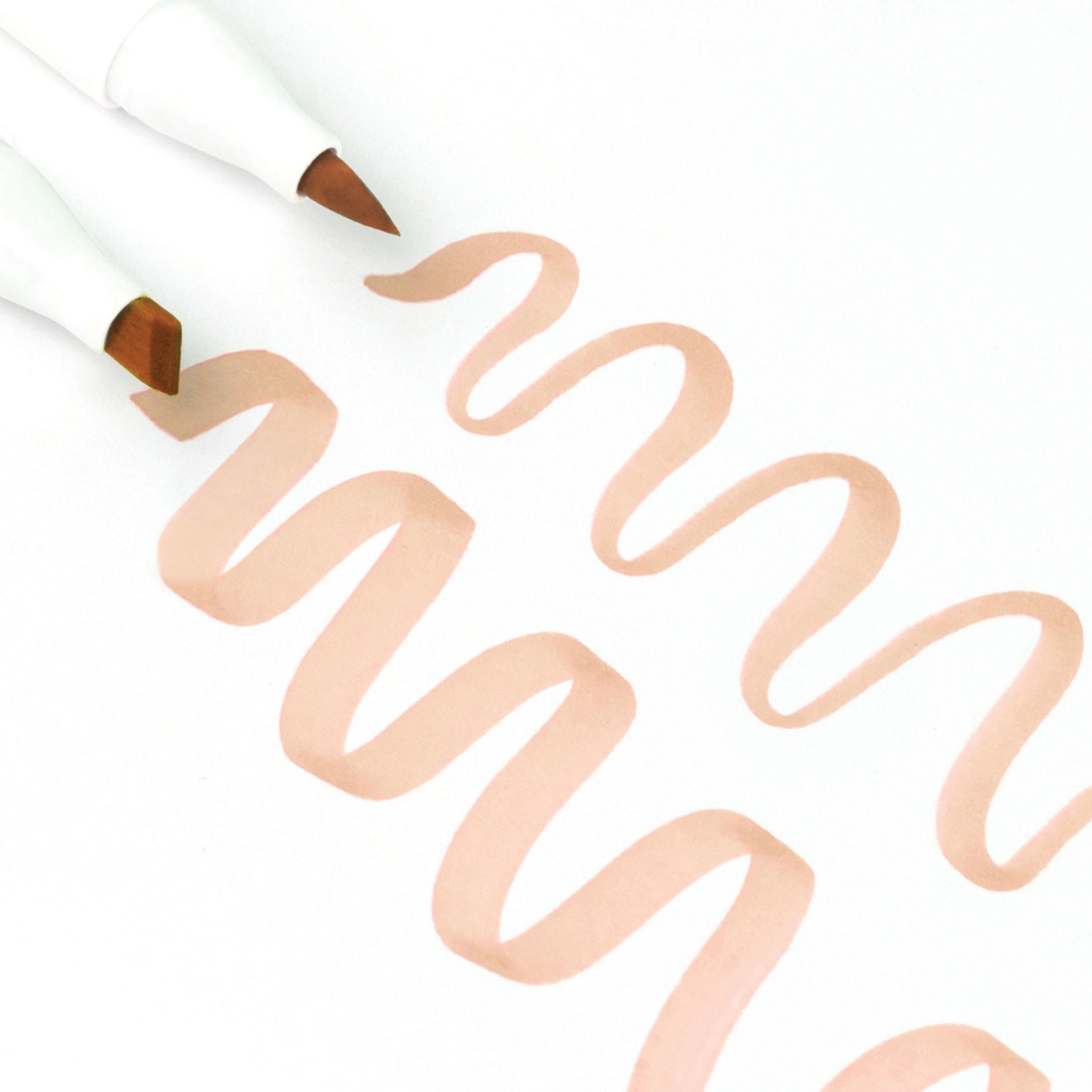 Ohuhu Honolulu Dual Tip Marker Sets- Set of 6, Skin Tone | BLICK