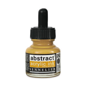Sennelier Abstract Acrylic Ink - Yellow Ochre, 1 oz