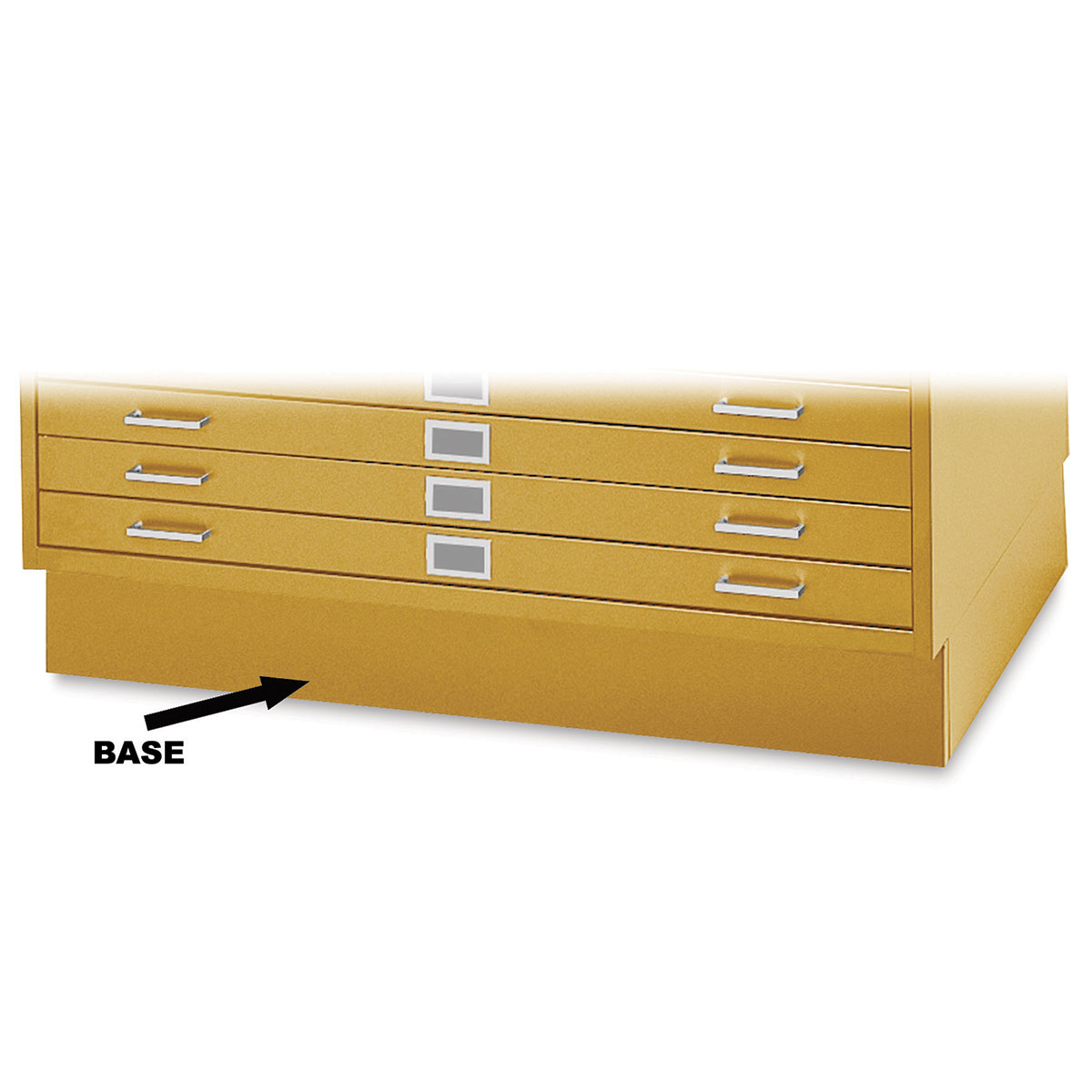 Safco Steel Flat File - Pot of Gold, Base, Small