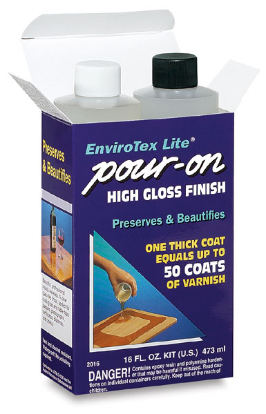 Envirotex Lite Pour-On 4 oz. High Gloss Finish
