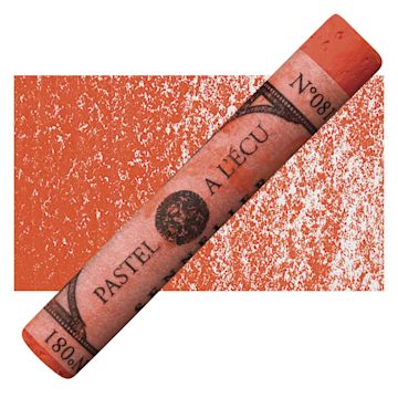 Open in modal - Sennelier Soft Pastel - Vermilion 081 pastel and swatch