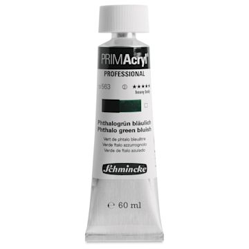 Open in modal - Schmincke Primacryl Professional Acrylic Paint - Phthalo Green Bluish, 60 ml Tube