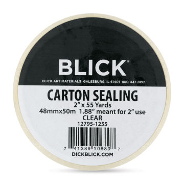 Blick Clear Carton Sealing Tape, front of the packaging