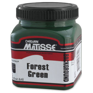 Matisse Background Colors Acrylic Paint - Forest Green, 250 ml