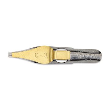 Open in modal - Speedball Broad Edge C-Series Flat Calligraphy Nib - C3