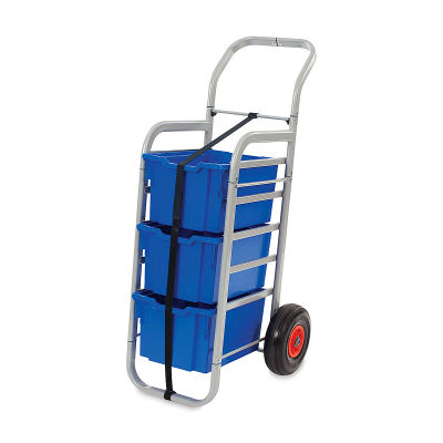 Gratnells Rover All Terrain Mobile Cart - 3 Extra Deep Trays, Royal Blue, (Image for color example)