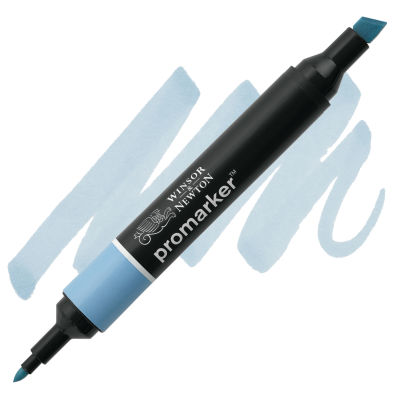 Winsor & Newton ProMarkers - Cloud Blue marker with swatch