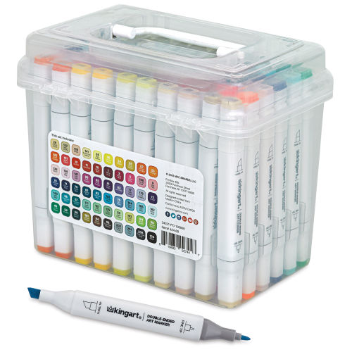 ARTEZA Art Markers Alcohol Based Everblend Sketch Markers Set of 120 Colors