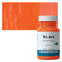 Tri-Art High Viscosity Artist Acrylic - Pyrrole Orange, 120 ml jar