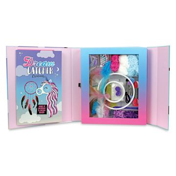 Open in modal - SpiceBox Kits for Kids Dreamcatcher Creations Kit (Kit contents)