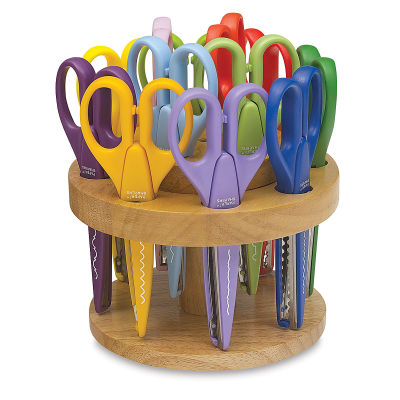 Armada Paper Shapers - 12 Assorted Paper Shapers in Set A in Oak holder
