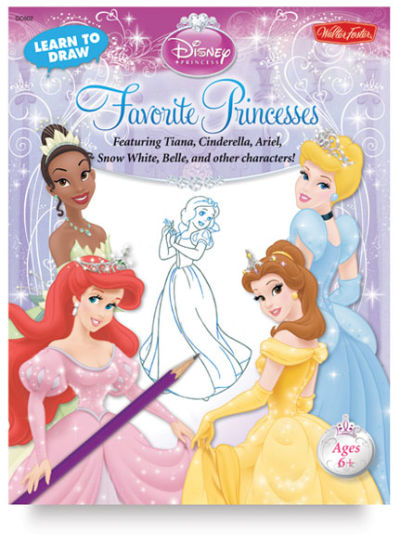 Learn to Draw Disney: Favorite Princesses - Front cover of Book