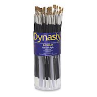Dynasty Red Sable Style Flat Brushes