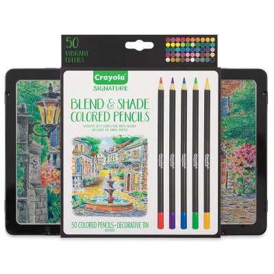 Crayola Signature Blend & Shade Colored Pencils - Set of 50