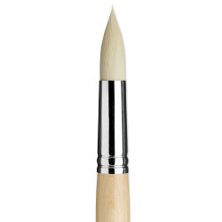 Da Vinci Top Acryl Synthetic Brush - Round, Long Handle, Size 35