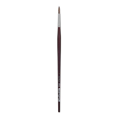 Da Vinci Grigio Synthetic Brush - Round, Long Handle, Size 8