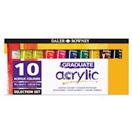 Daler-Rowney Graduate Acrylic Paints and Set