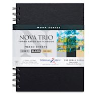 Stillman & Birn Nova Trio Series Toned Spiralbound Sketchbooks