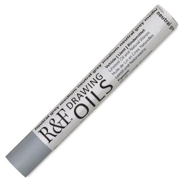 Open in modal - R&F Drawing Oil Stick - Neutral Grey Medium, 12 ml