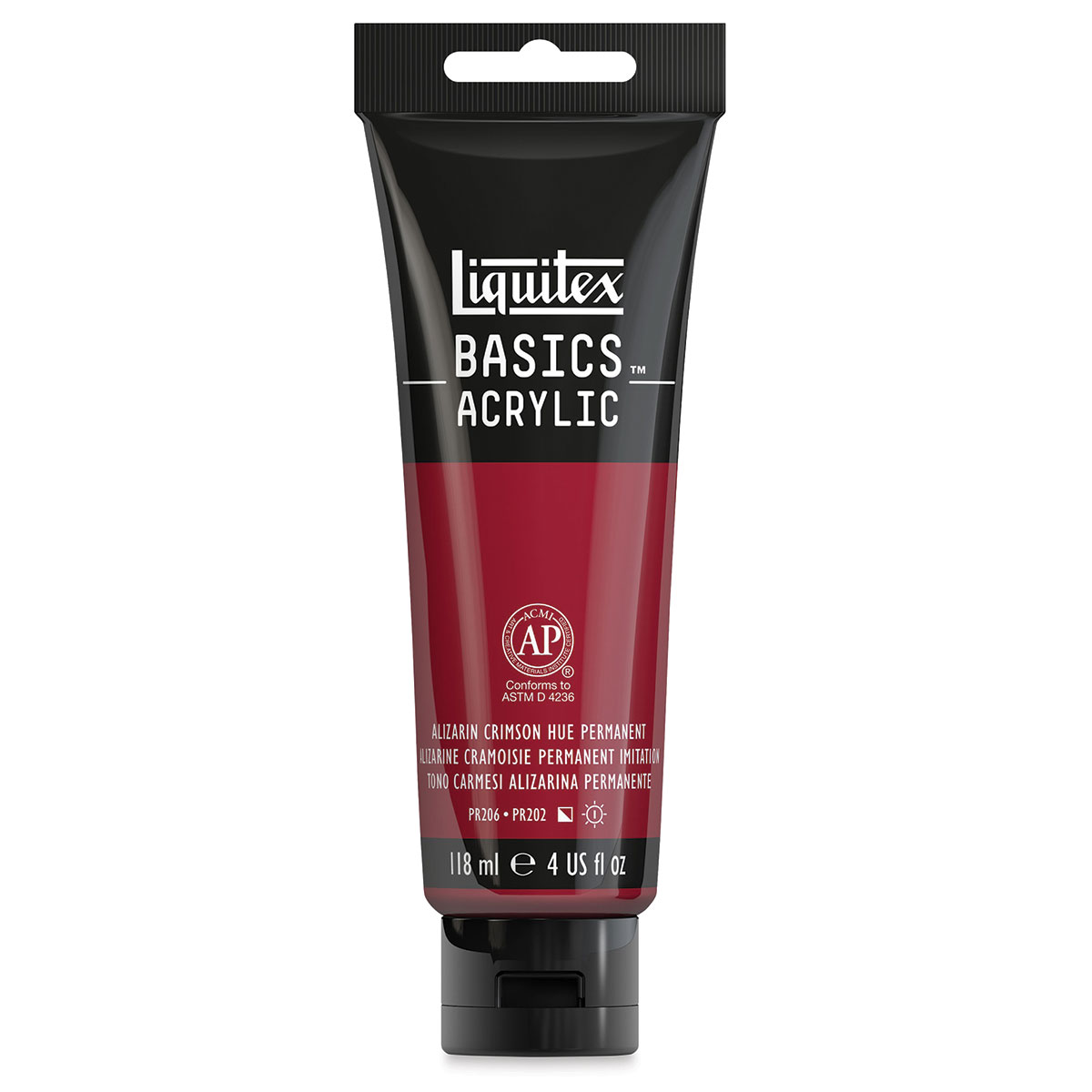 Liquitex Basics - Mars Black, 4 oz tube