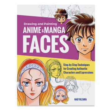 Drawing and Painting Anime and Manga Faces (Book Cover)