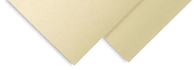 UArt Premium Sanded Pastel Paper - Closeup of corners of Natural sheet showing color and texture