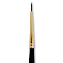 Silver Brush Renaissance Red Sable Brush - Round, Short Handle, Size 0