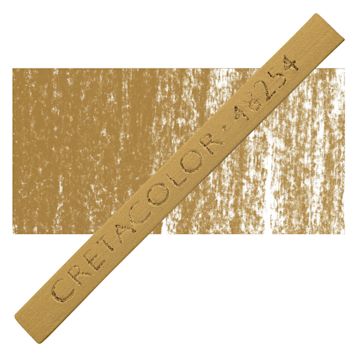 Open in modal - Cretacolor Pastel Carre Hard Pastel - Gold pastel and swatch