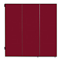 Screenflex Study Carrel - 3 Panel, Red